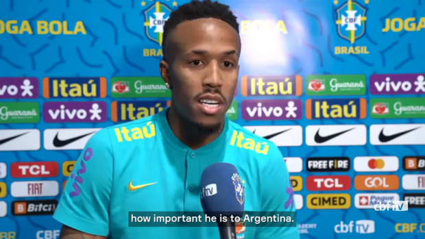 Eder Militão: “Glad we stopped Messi”
